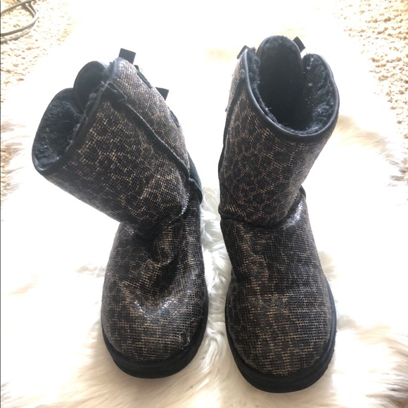 UGG Shoes - Sequin Cheetah UGG’s with Bows